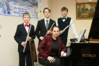 Трио с преподавателем Натальей Евгеньевной Савченко